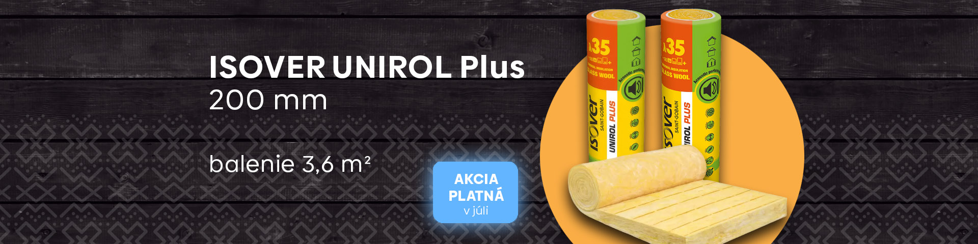 Isover Unirol Plus 200 mm